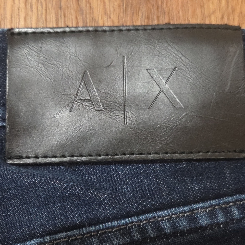 Armani Exchange Women's Deep Indigo Slim Jeans 31R low waist. - Picture 7 of 16